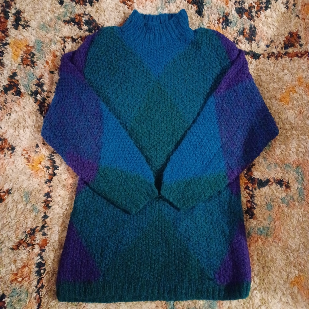 Pappagallo Vintage Argile Sweater Dress